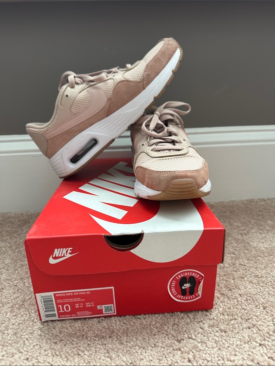 Nike Shoes - Women’s Nike Air Max Sneakers in Dusty Pink